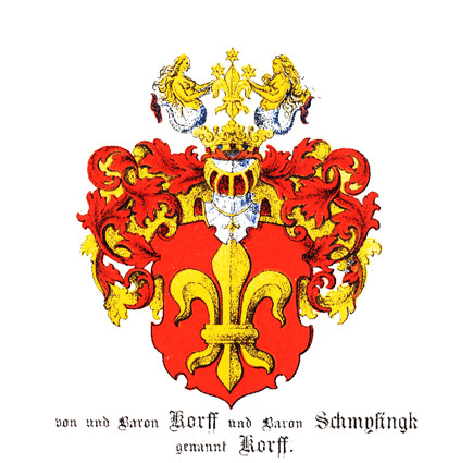 von und Baron Korff und Baron Schmysingk gennant Korff