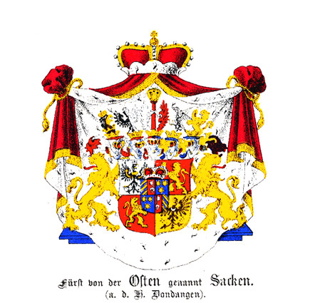 Fürst von der Osten gennat Sacken a. d. H. Dondangen