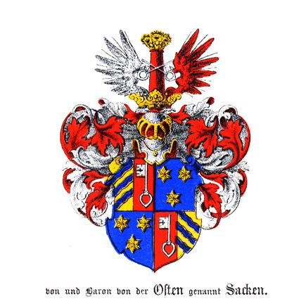 von und Baron von der  Osten gennat Sacken