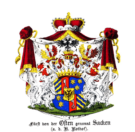 Fürst von der  Osten gennat Sacken a. d. H. Rothof