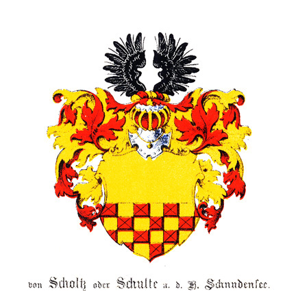 von Scholtz oder Schulte  a. d. H. Schnudensee