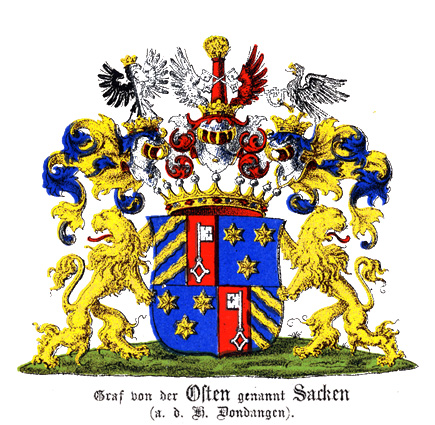 Graf von der  Osten gennat Sacken a. d. H. Dondangen